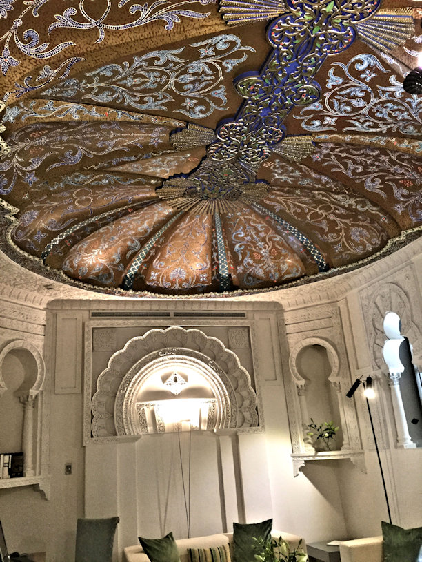 Cordoba Hotel Ceiling photograph